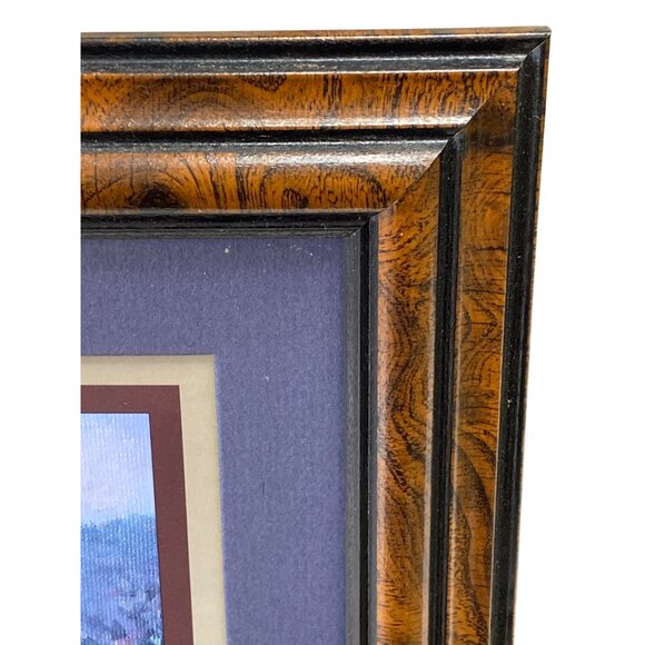 Framed Country Painting By Scraggins With Cowboy & Horse Scene - Picture 4 of 7